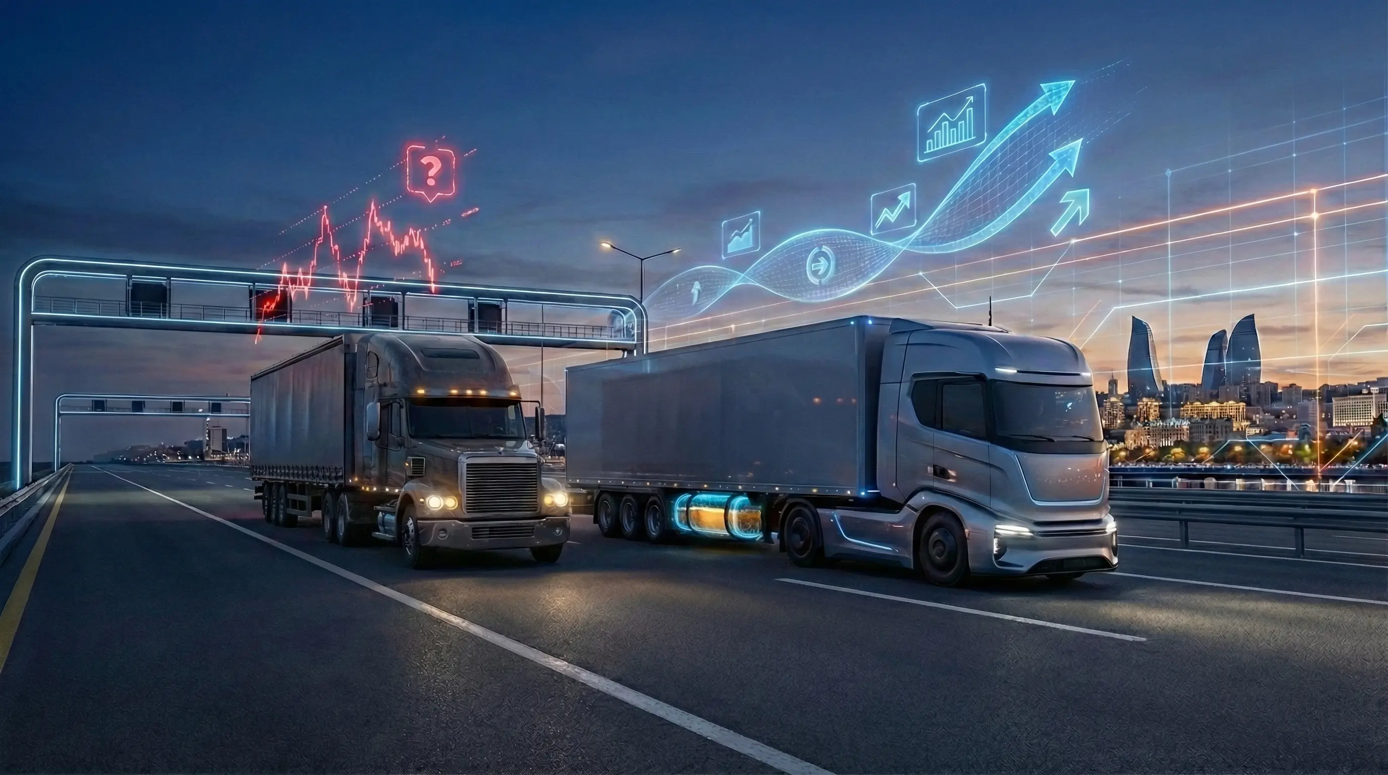 Bakıda ənənəvi monitorinq və rəqəmsal yanacaq auditinin müqayisəsi.