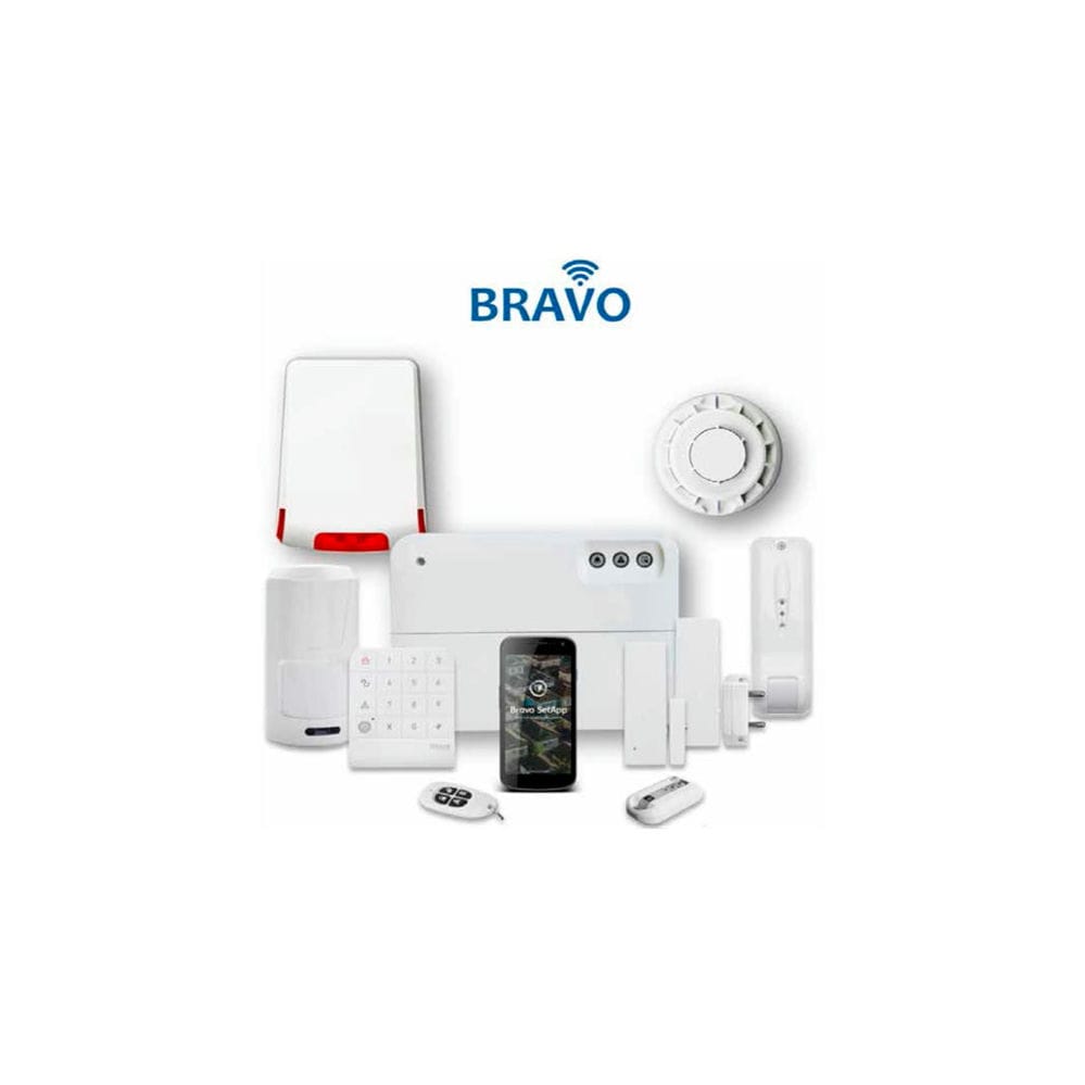 bravo - wireless security alarm panels