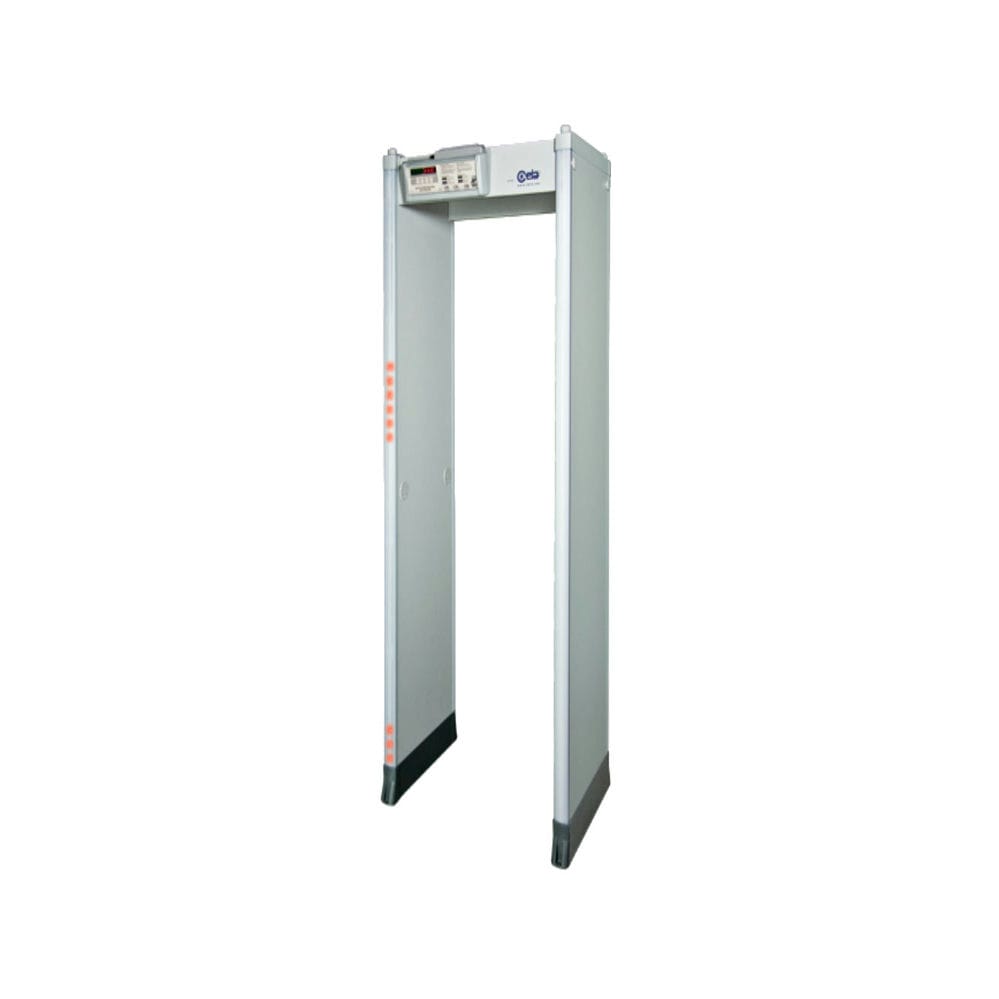 walk-through metal detectors